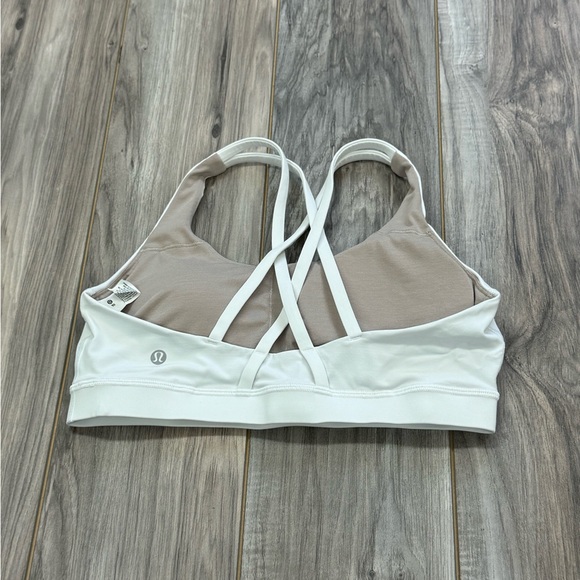 Lululemon energy bra white EUC Size 10 color White - Picture 2 of 2